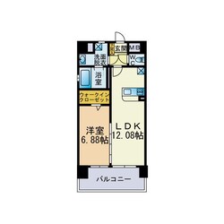 ゲニウス高砂の物件間取画像